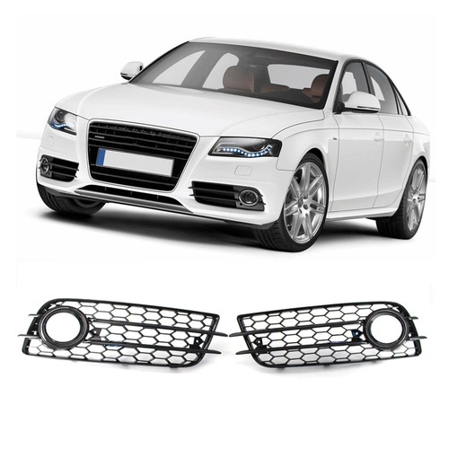 Honeycomb black front bumper - front,