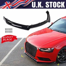 Gloss Black Front Bumper Lip