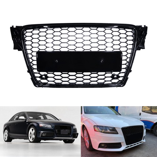 Gloss black honeycomb grill - honeycomb,