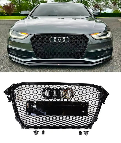 New honeycomb grill for audi - new,
