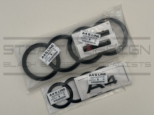 Fits audi line b8 black - b8,